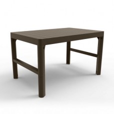 Стол LYON TABLE RATTAN (коричневый)