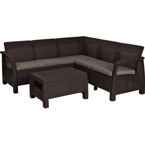 Комплект мебели CORFU RELAX SET (коричневый)