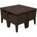 Комплект мебели COLUMBIA SET 7 PCS (коричневый)